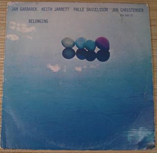 Jan Garbarek Keith Jarrett Belonging 1974 ECM LP EX