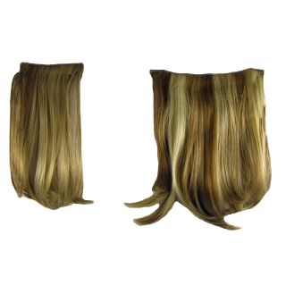 Ken Paves Hairdo 2 Two Piece Clip in Hair Extensions Honey Ginger 16