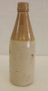 Vintage Kennedy Pottery Glasgow Beer Bottle Civil War Bottle