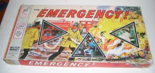 This is a Vintage Milton Bradley, Emergency Game, copyright 1974