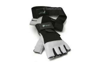 Gym Weights Exercise Gloves Long Wrist Strap Support