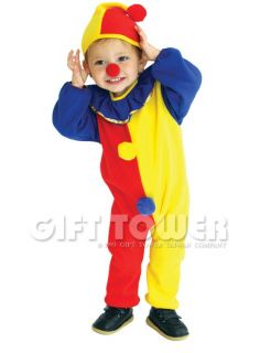 New Clown Child Kids Halloween Costume Outfit Cosplay Overalls Boy