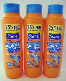 Suave Shampoo 2n1 Swim Sport Flippin Citrus Squirt