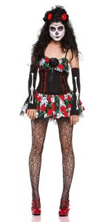 Costume Vault Collection Dahlia of The Dead Costume Day of The Dead