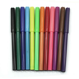 120 Pcs Water Color Pen for Kids Painting Drawing 12 Colors New