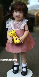 Sale 8 Helen Kish Debut Kiley Doll w Bonus Toy Giraffe 2010
