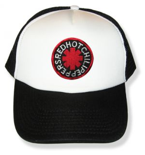 Hot Chili Peppers Logo Embroidered Cap Trucker Hat Kiedis Flea