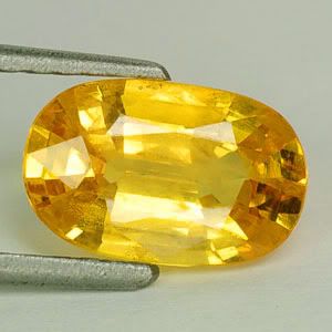 55 cts Dazzling Natural Earth Mined RARE AAA Yellow Sapphire Gem