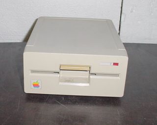 Vintage Mac Apple A9M0107 5 25 External Floppy Drive Working