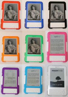 Clear Mcover® Hard Shell Cover Case for  Kindle 3