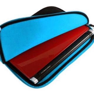 Blue Sleeve Case Bag Cover for  Kindle DX 9 7 eReader w 2X