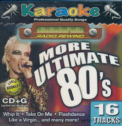 16 More Ultimate 80s Karaoke Songs CD CD G REM Devo Loverboy Adam Ant