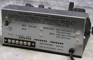 MRC Sound Power 7000 Model Railroad Control Panel HO O N G Scale Train