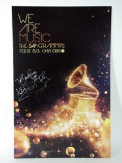 GF The Band Perry Signed Grammy Artwork Poster