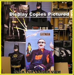 Batman Movie 1989 Joker Jack Nicholson Original Poster