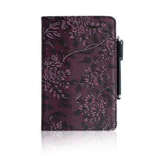 Kindle Fire PU Leather Folio Case Cover Car Charger USB Cable Stylus