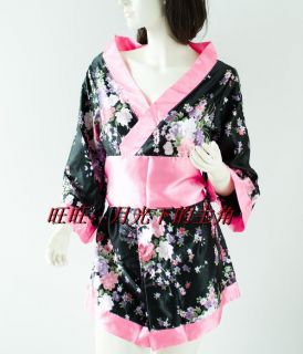 Women Pajamas Kimonos Japanese Kimono Robes Fun Night Skirt Bathrobe
