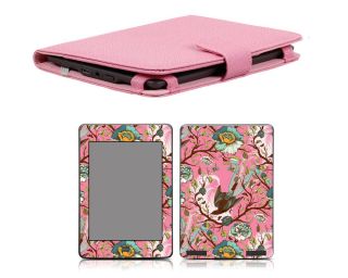 Bundle Monster New Kindle Touch Cover, Skin Decal, Screen Guard 3in1