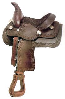 King Series 8 Mini Horse Partial Tool Western Saddle