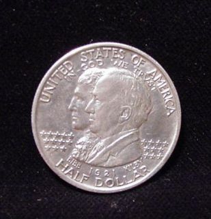 1921 Alabama Centennial Commemorative Silver Half Dollar Extra Fine