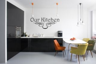 Our Kitchen Kitchen Wall Decal Sticker Quote Vinyl Art Lettering Large