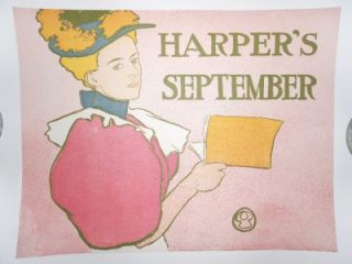 1896 Edward Penfield Harpers Poster