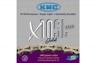 New KMC X10SL Superlight Chain Link Fits Shimano SRAM Campagnolo Gold