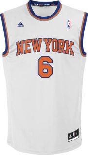 Jersey Adidas White Replica 6 New York Knicks 2012 2013 Jersey
