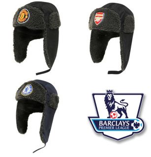 ARSENAL FC CHELSEA FC MANCHESTER UNITED TRAPPER WINTER SOCCER FOOTBALL