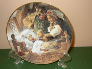 Knowles Collector Plate Goldilocks The Three Bears