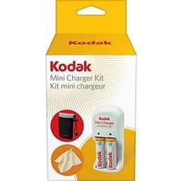 8GB SDHC Memory Card and Kodak Mini Charger Kit