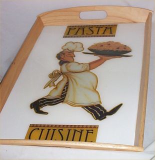 Tray Large Bistro Kitchen Waiter Decor Resin Serving Tray New