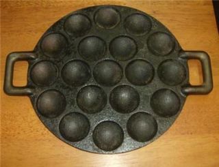 Vintage Dutch Koopmans Baking Baaken Cast Iron Pan Tray