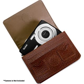 Kodak Premiere Genuine Leather Camera Case Brown