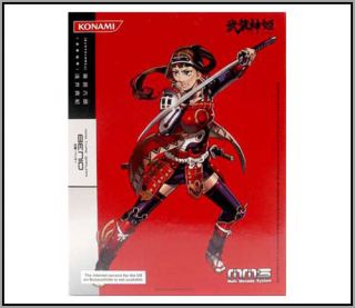 Konami Busou Shinki MMS Type Samurai Benio Girl Warrior Action Figure