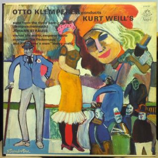 OTTO KLEMPERER kurt weill three penny opera suite LP Mint  35927 Tulip