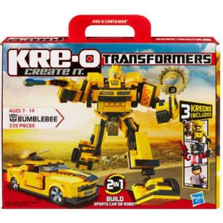 Transformers Kre O Construction Set Bumblebee 335pcs Lego Building