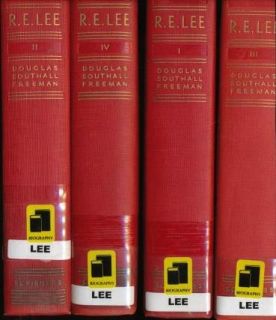 Robert E Lee A Biography 4 Vol Set