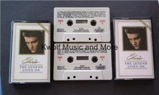 Elvis The Legend Lives on 2 Tape Set Cassette
