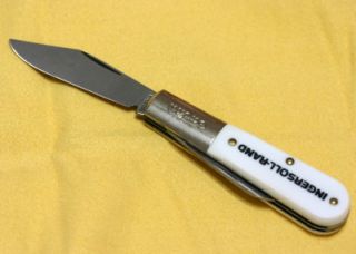 Barlow Colonial PROV. USA Advertising Folding Knife Ingersoll Rand New