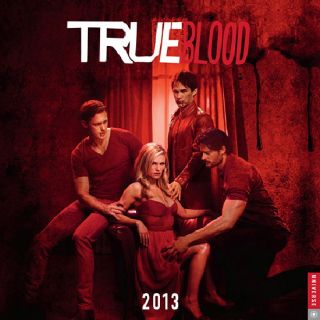 True Blood TV Series 2013 Vampire Wall Calendar New SEALED