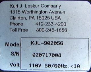 Kurt J. Lesker KJL 902056 Wide Range Vacuum Gauge readout