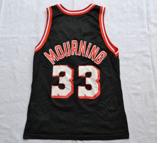 Miami Heat 90 Vintage NBA Jersey by Champion 33 Mourning Size 40