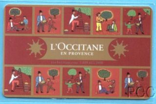 Occitane En Provence Harvest 2011 Gift Card