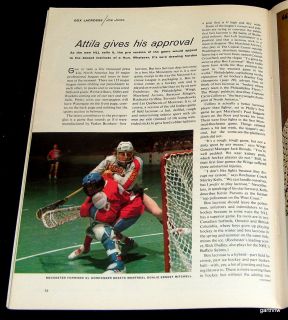 Lacrosse 1974 New Pro National League NLL Feature Rochester Montreal