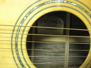 RARE Tacoma Electric Acoustic Guitar Dr 20E BO44O170 with Case
