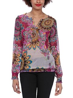 Desigual Brewster blouse Maroon   