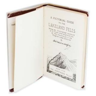 to The Lakeland Fells Book C by Alfred Wainwright 1st in DJ