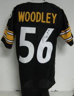 Lamarr Woodley Steelers Autographed Signed Jersey JSA