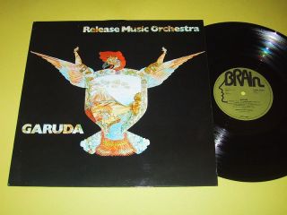 Music ORCH Garuda Prog Rock LP 1975 EX Green Label Brain 1072